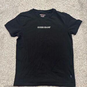 Guess Jeans Black Short Sleeve Tee